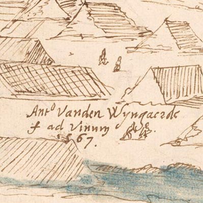 Wyngaerde 1567 firma