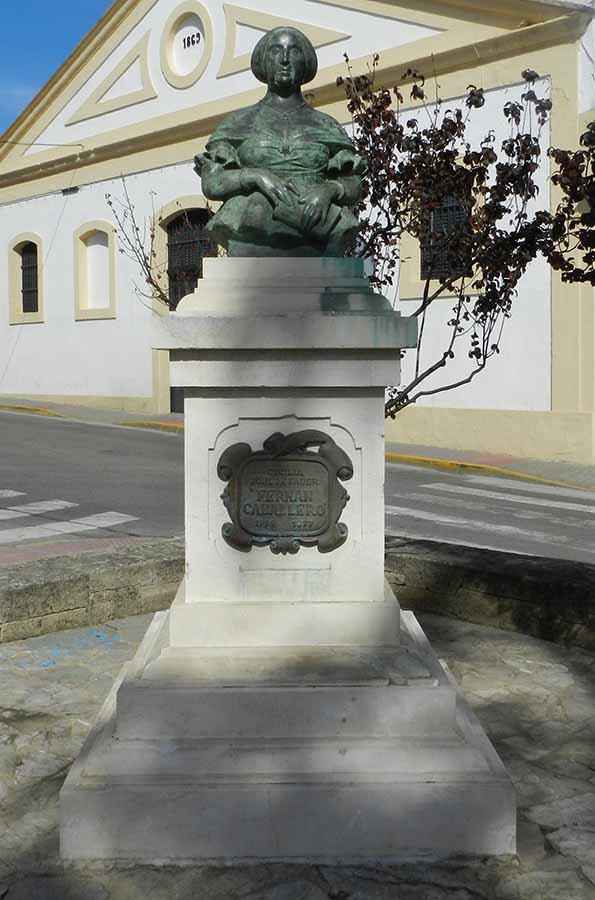 CECILIA BÖL DE FABER (1796-1877). – II. El monumento, descripción